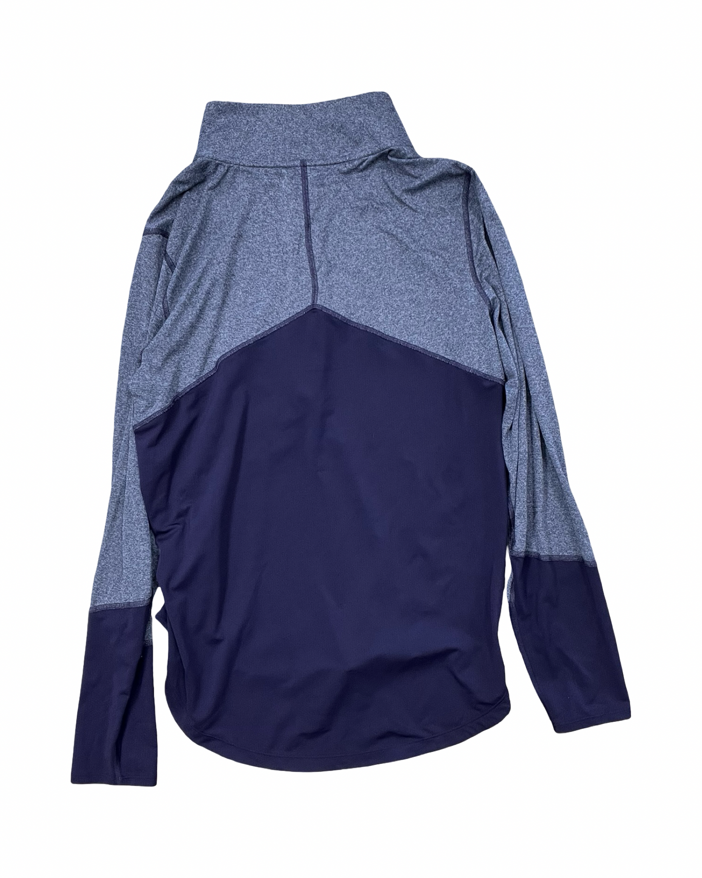 Athletic Top Ls Collar By Under Armour In Purple, Size:Xl