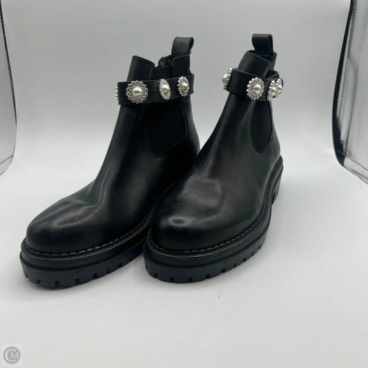 Boots Ankle Flats By Copper Key In Black, Size: 8