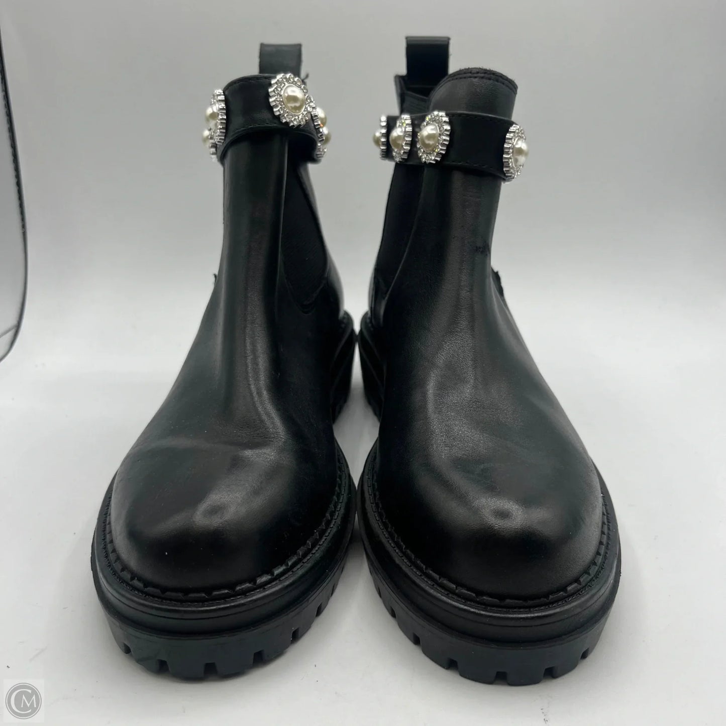 Boots Ankle Flats By Copper Key In Black, Size: 8