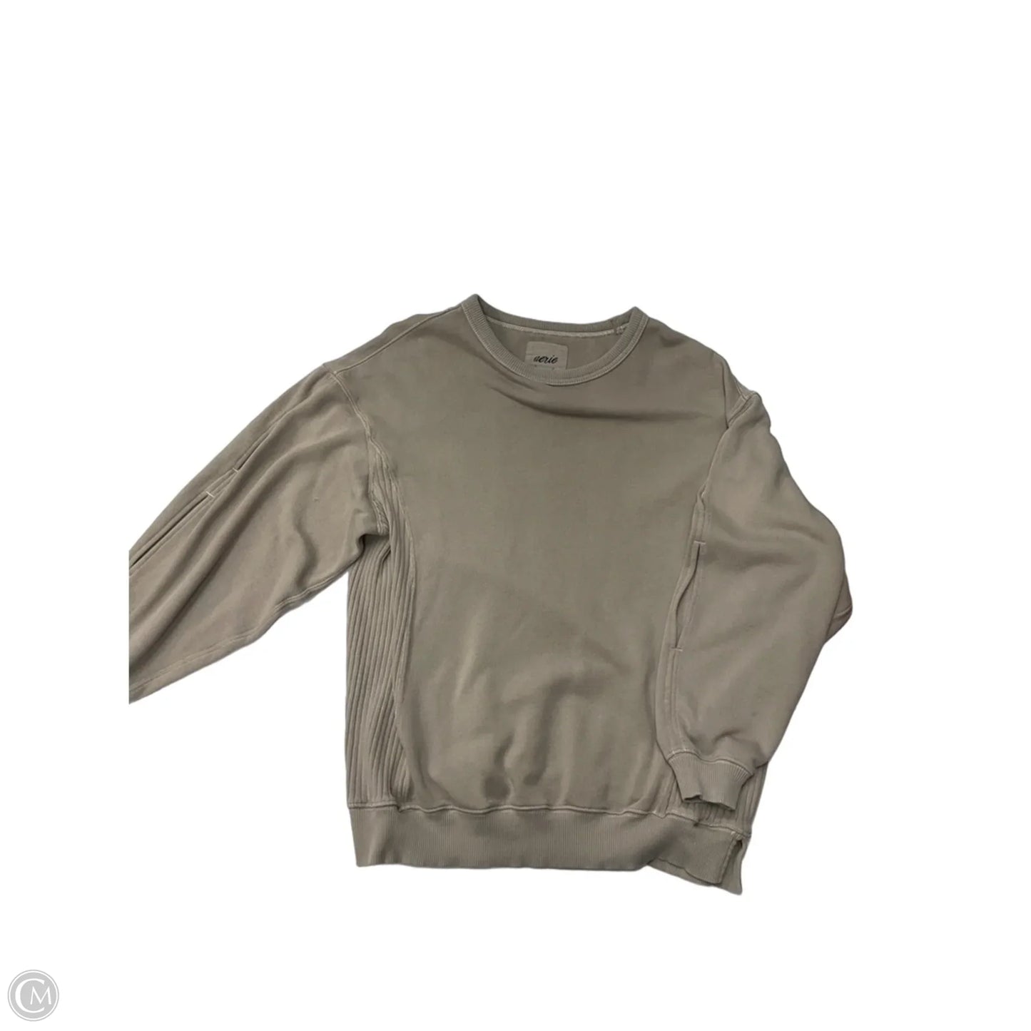 Sweatshirt Crewneck By Aerie In Grey, Size: Xs