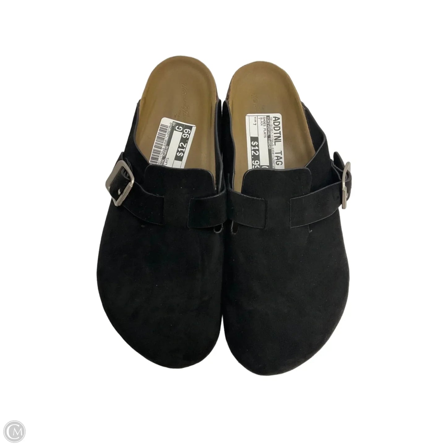 Shoes Flats By Universal Thread In Black, Size: 7