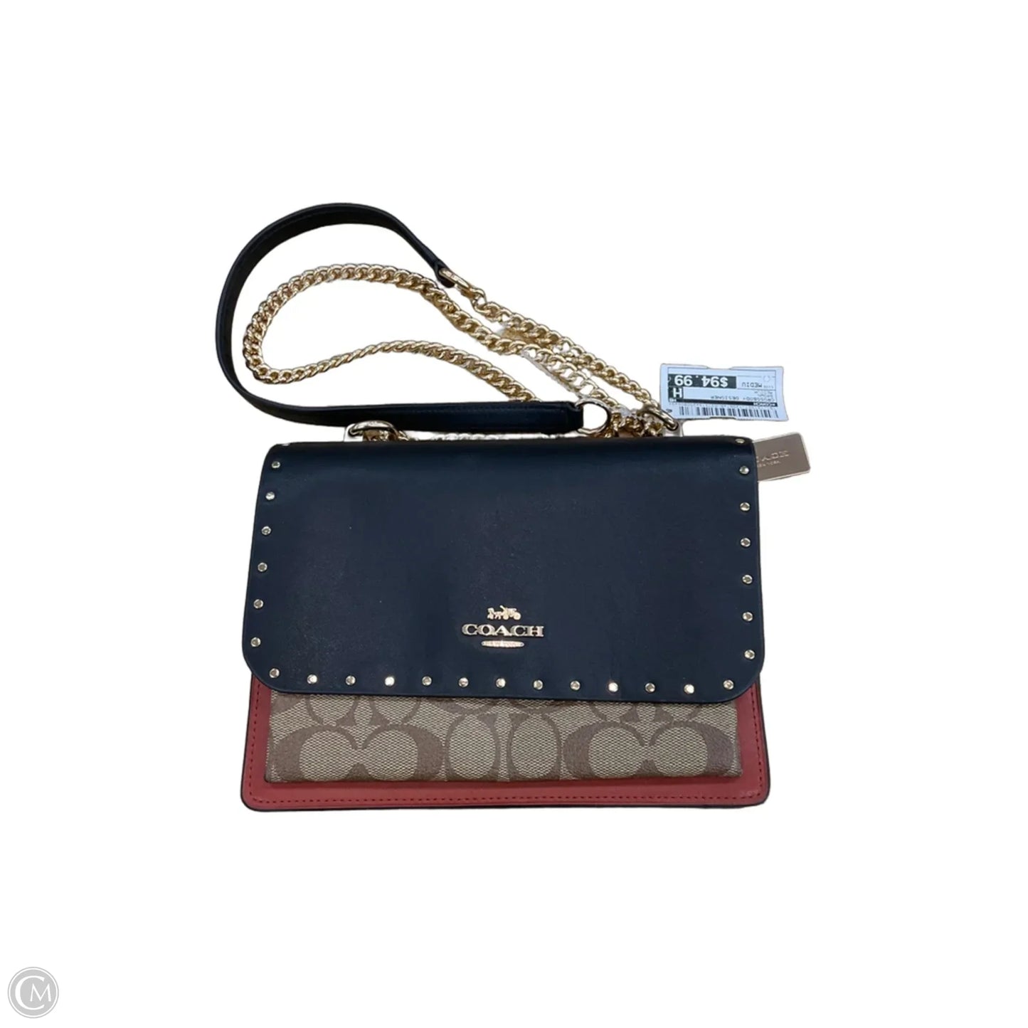 Crossbody Designer By Coach, Size: Medium