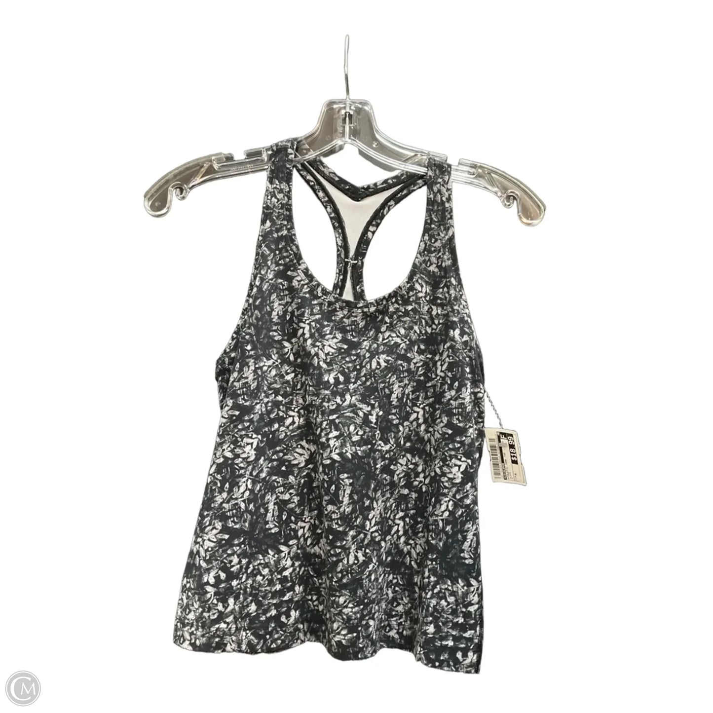 Athletic Tank Top By Lululemon In Black, Size: M