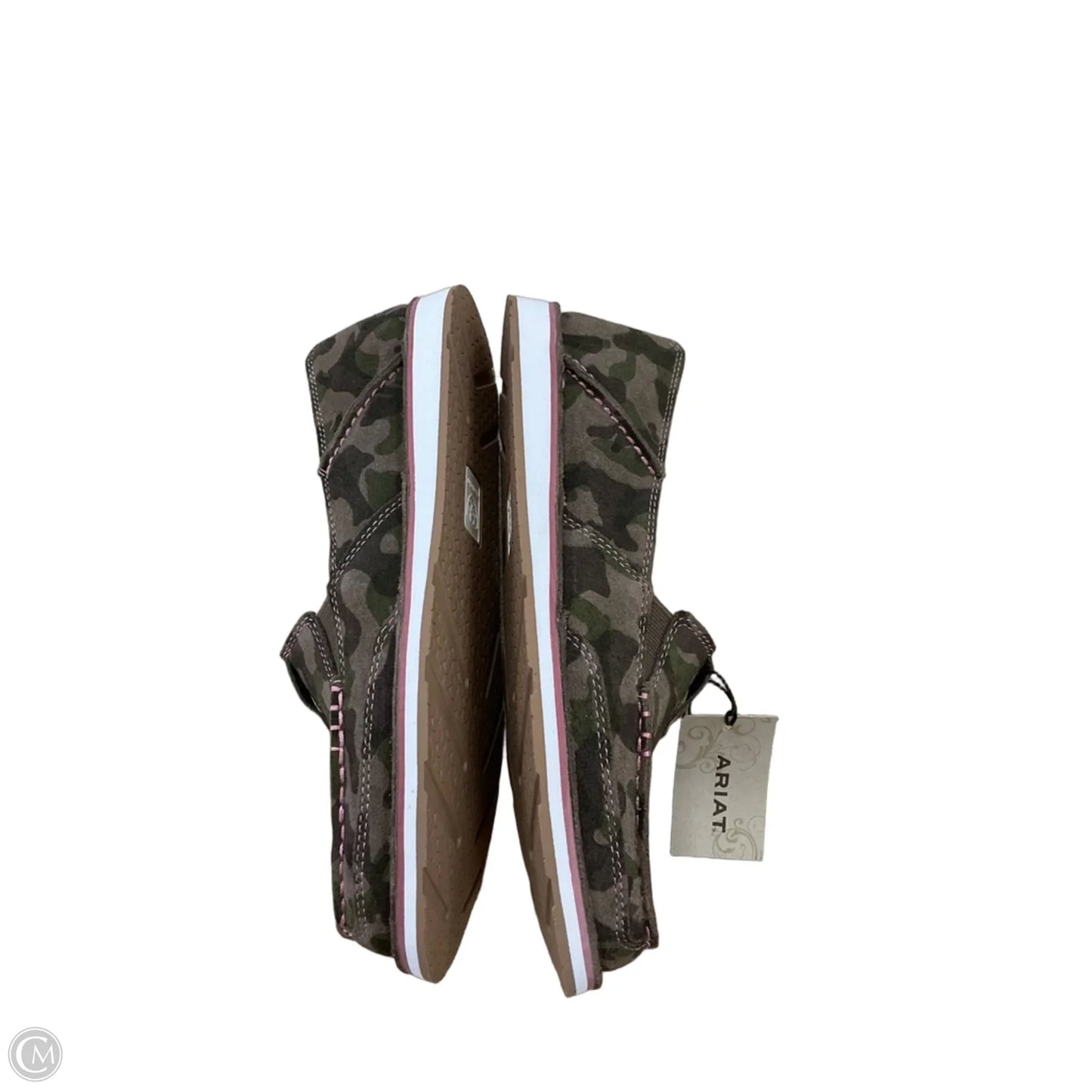 Shoes Flats By Ariat In Camouflage Print, Size: 9