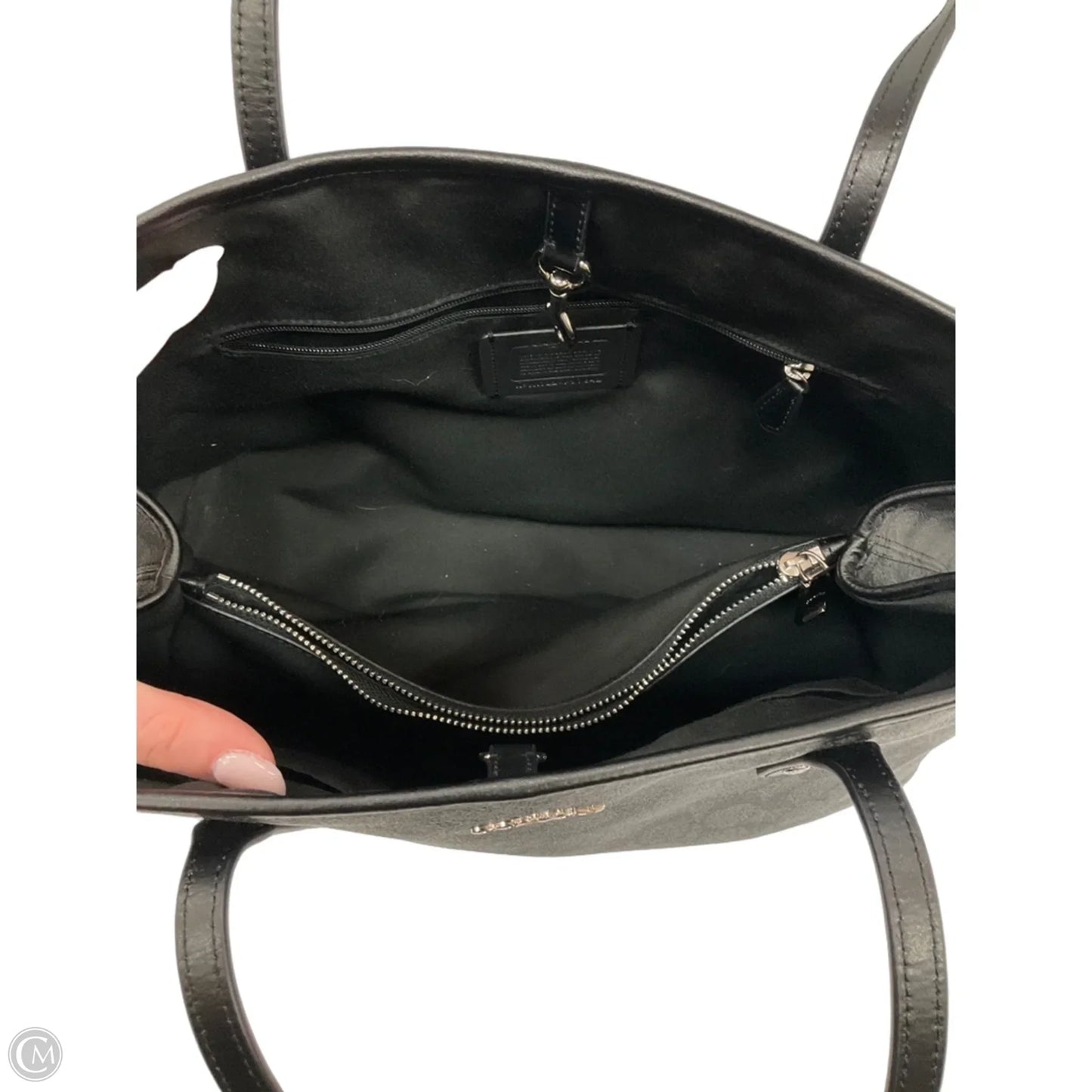 Handbag Designer By Coach, Size: Large