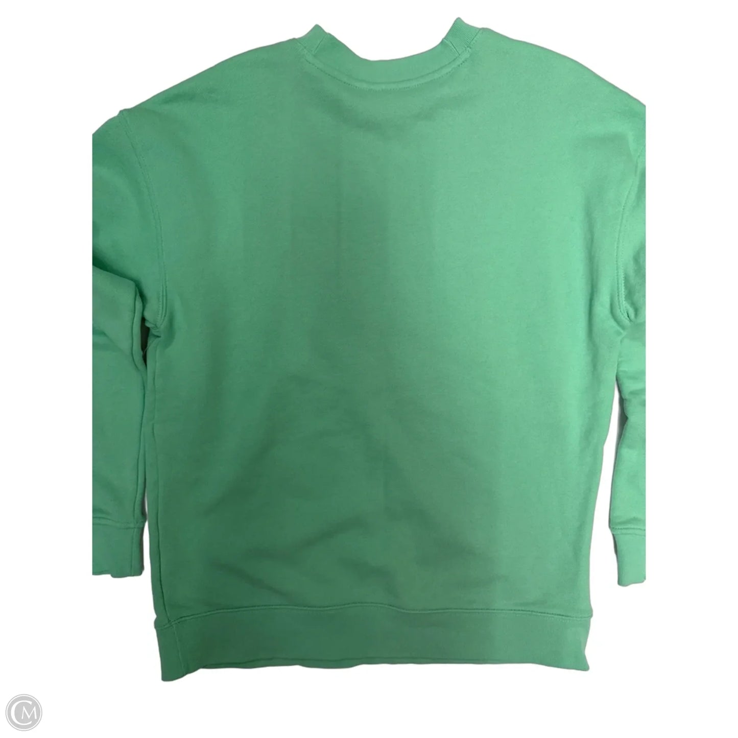 Sweatshirt Crewneck By Adidas In Green, Size: S