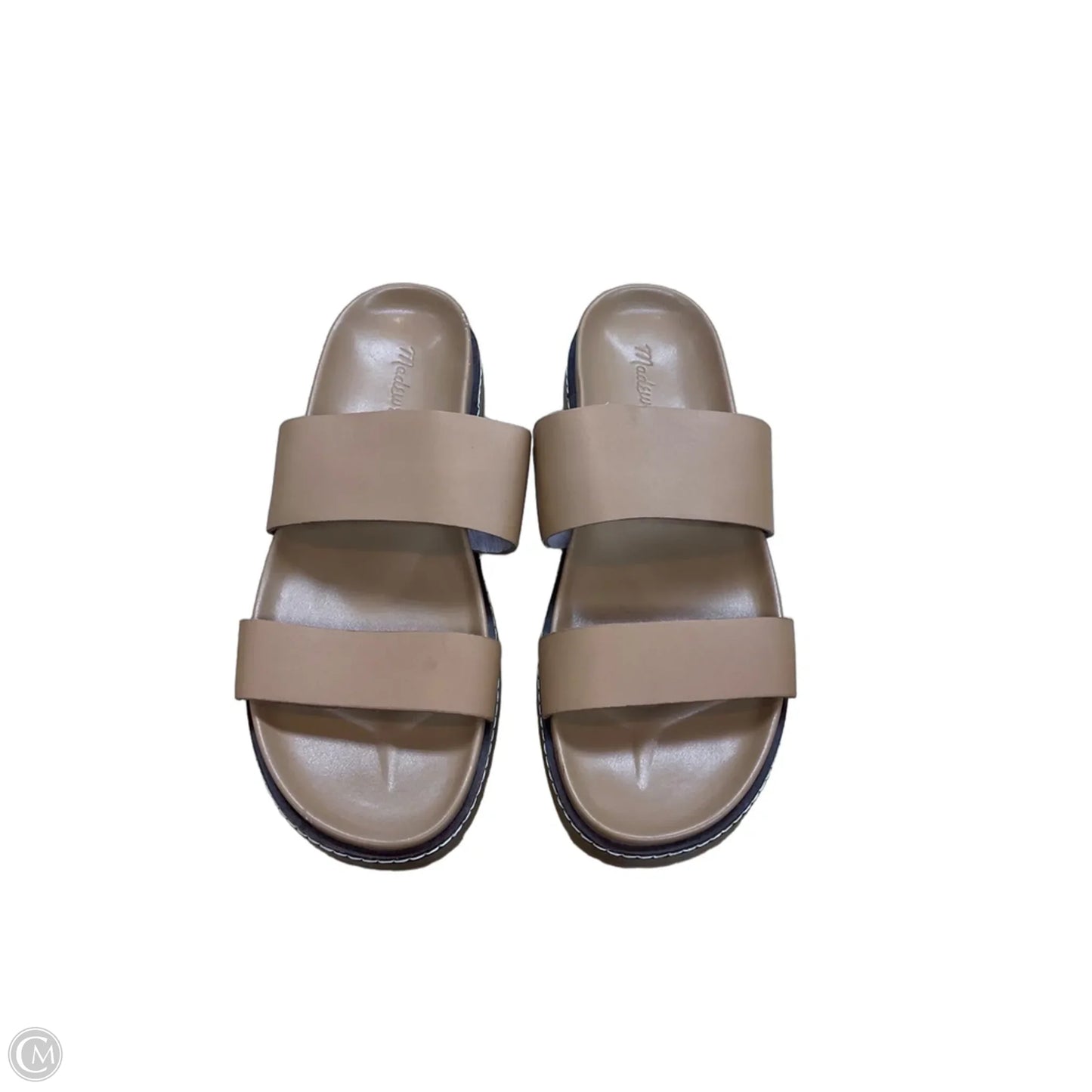 Sandals Flats By Madewell In Tan, Size: 8.5