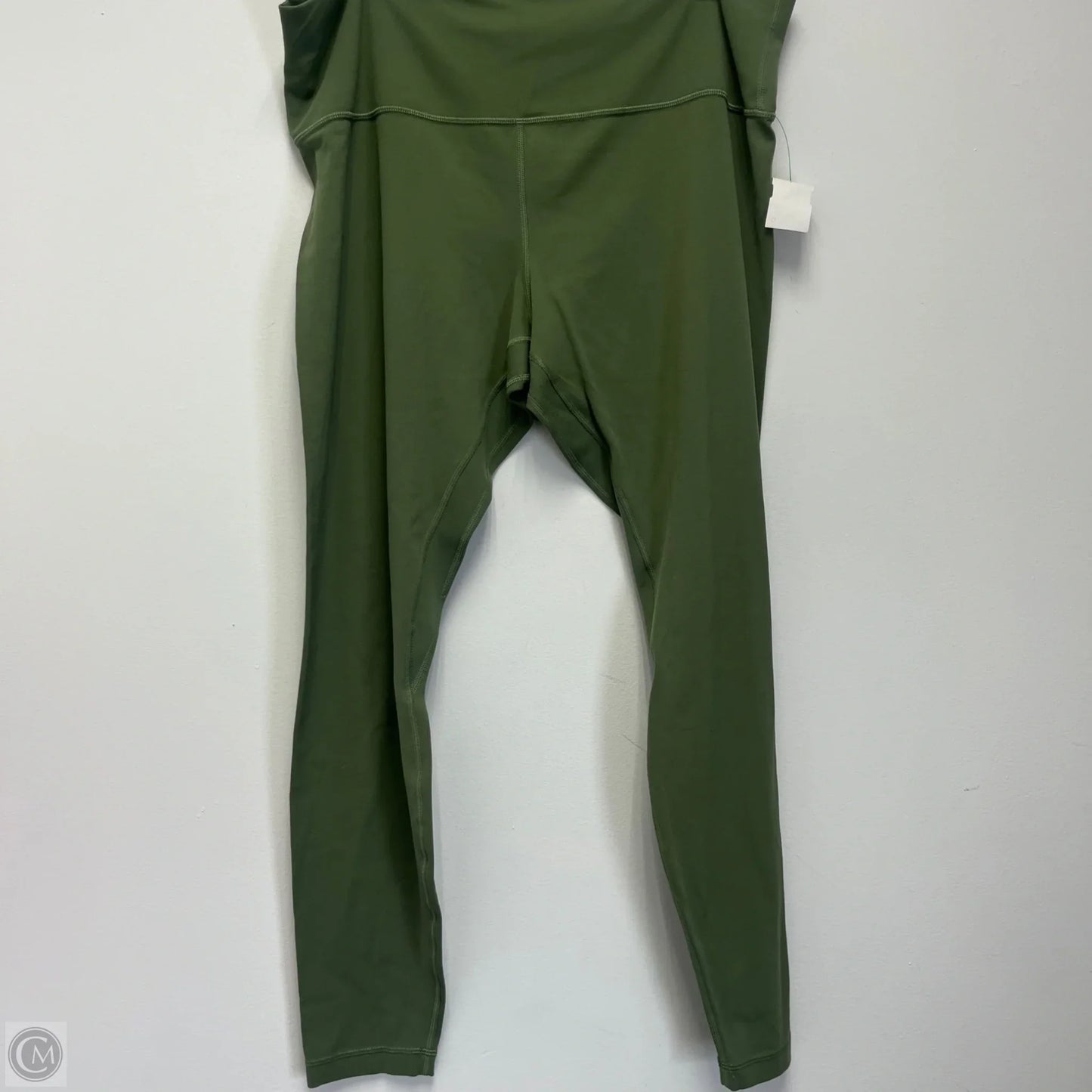 Athletic Leggings By Lululemon In Green, Size: 18