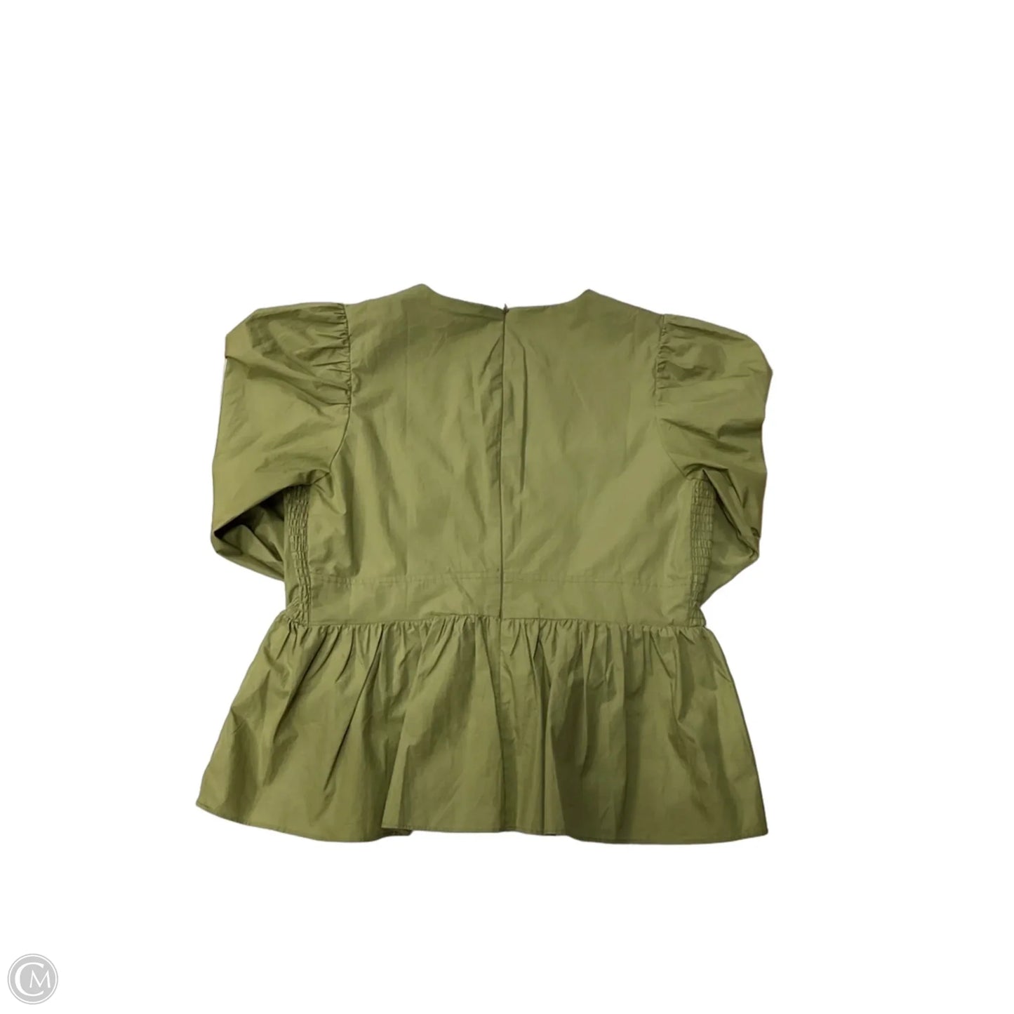 Top Long Sleeve By Clothes Mentor In Green, Size: L