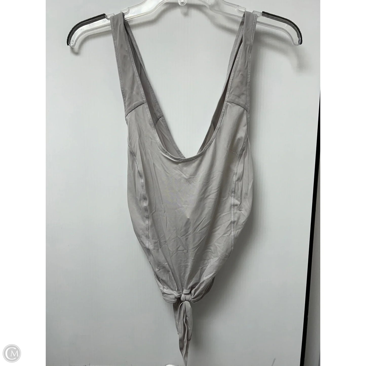 Athletic Tank Top By Lululemon In White, Size: 6