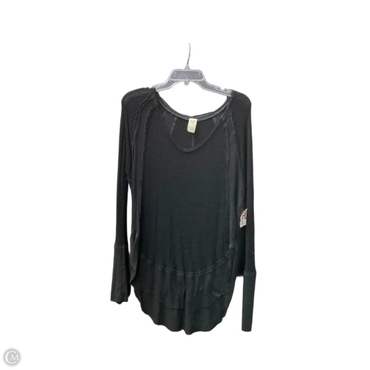 Top Long Sleeve By We The Free In Black, Size: S