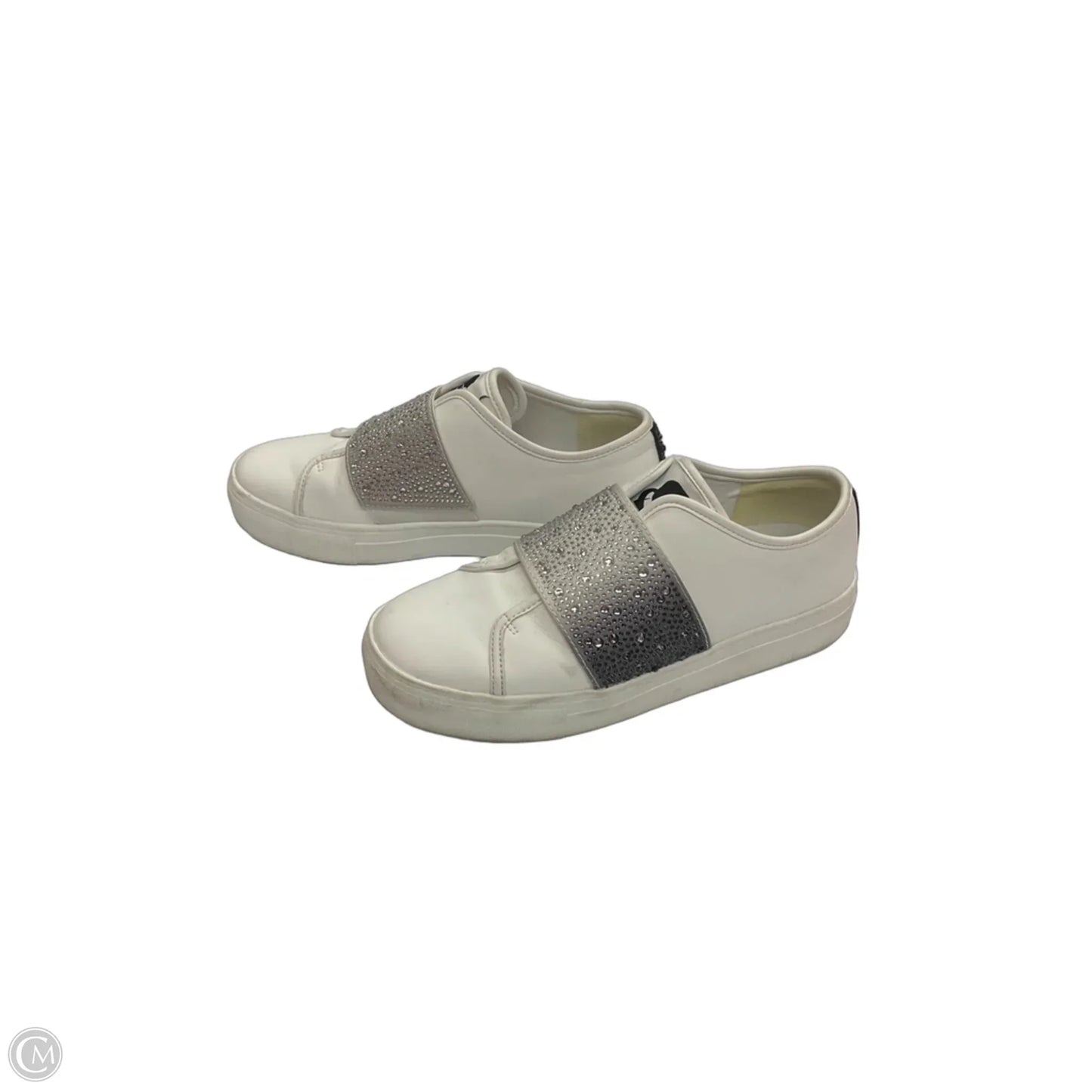 Shoes Designer By Karl Lagerfeld In White, Size: 7.5