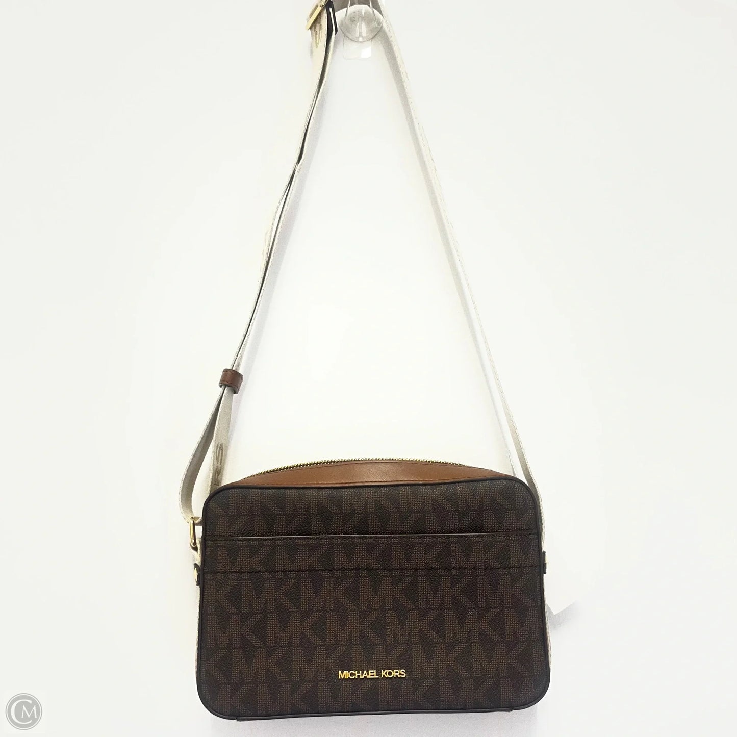 Crossbody Designer By Michael Kors, Size: Medium