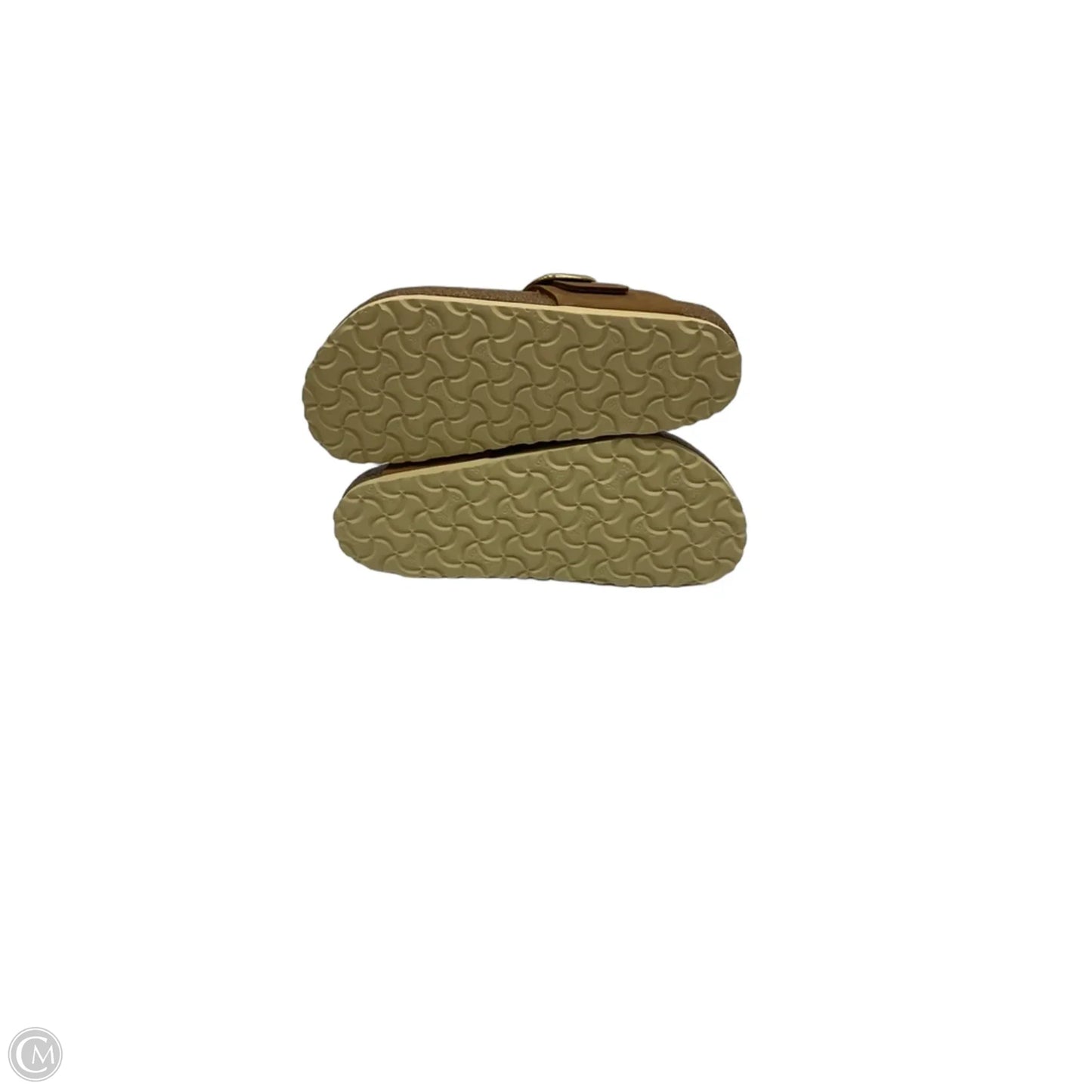 Sandals Flats By Birkenstock In Brown, Size: 6