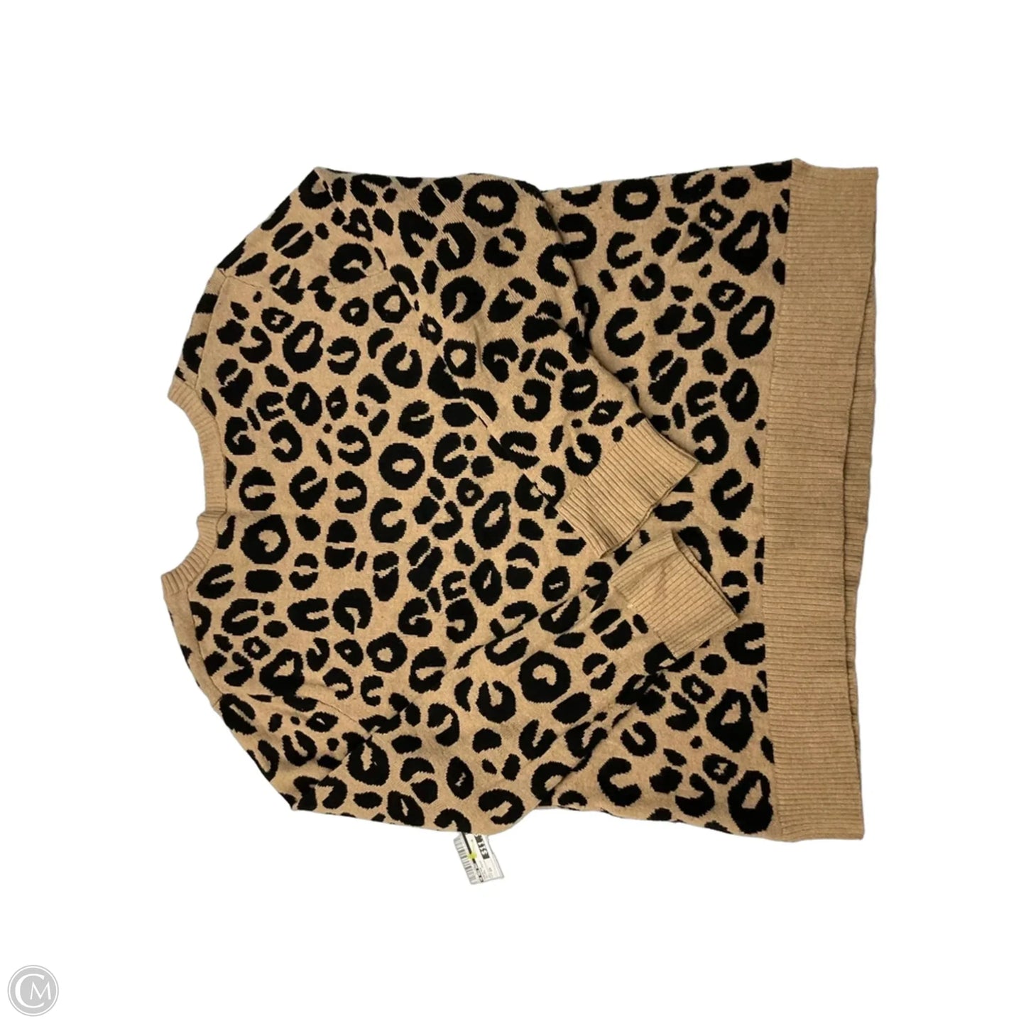Sweater By A New Day In Animal Print, Size: 2x