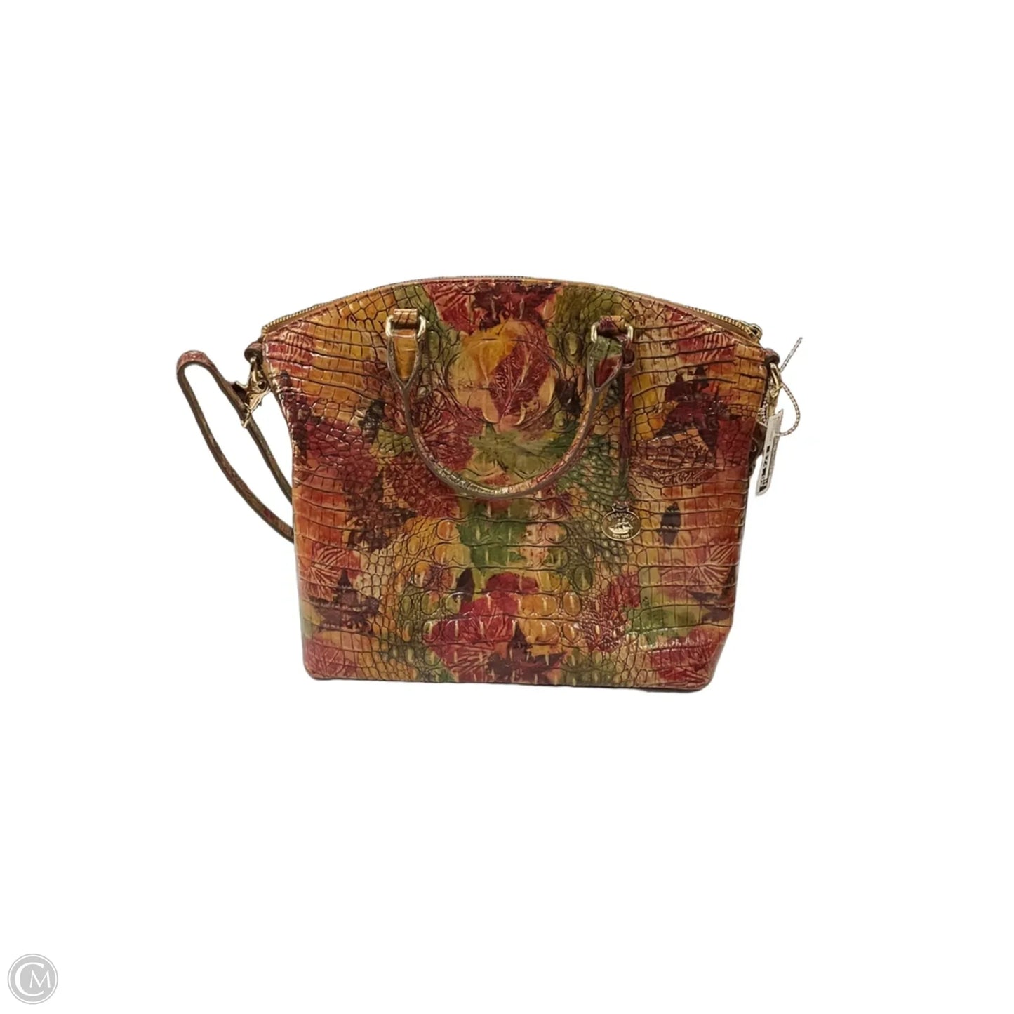 Handbag Designer By Brahmin, Size: Large