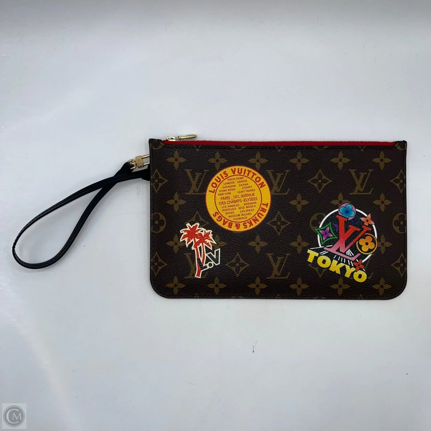 Wristlet Luxury Designer By Louis Vuitton, Size: Medium