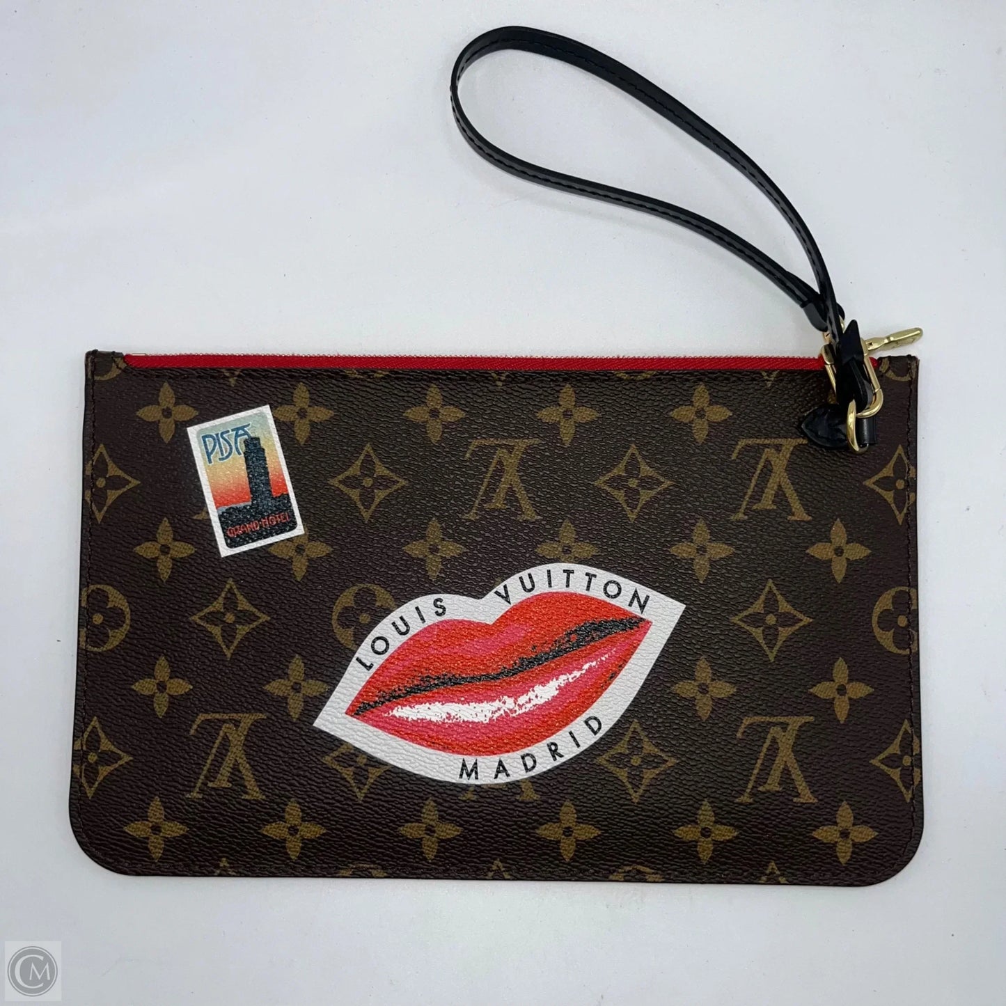 Wristlet Luxury Designer By Louis Vuitton, Size: Medium