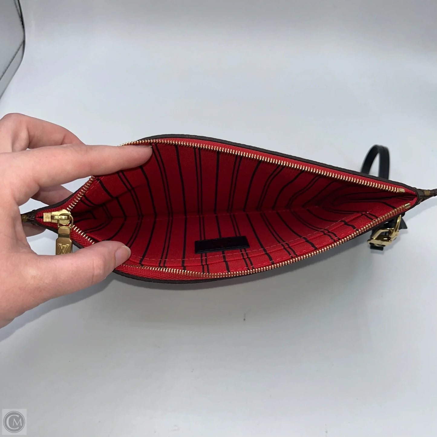 Wristlet Luxury Designer By Louis Vuitton, Size: Medium