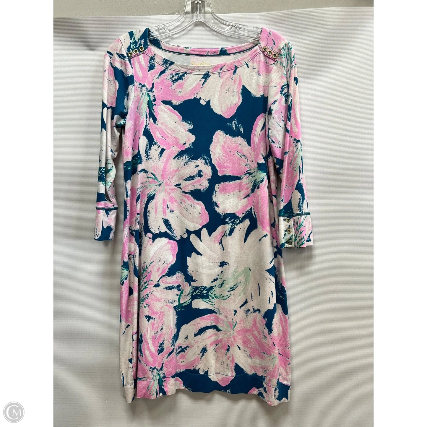 Dress Designer By Lilly Pulitzer In Floral Print, Size: S