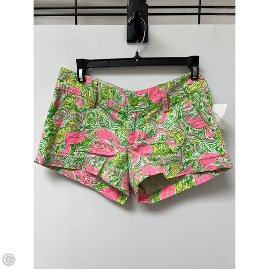 Shorts Designer By Lilly Pulitzer In Floral Print, Size: 0