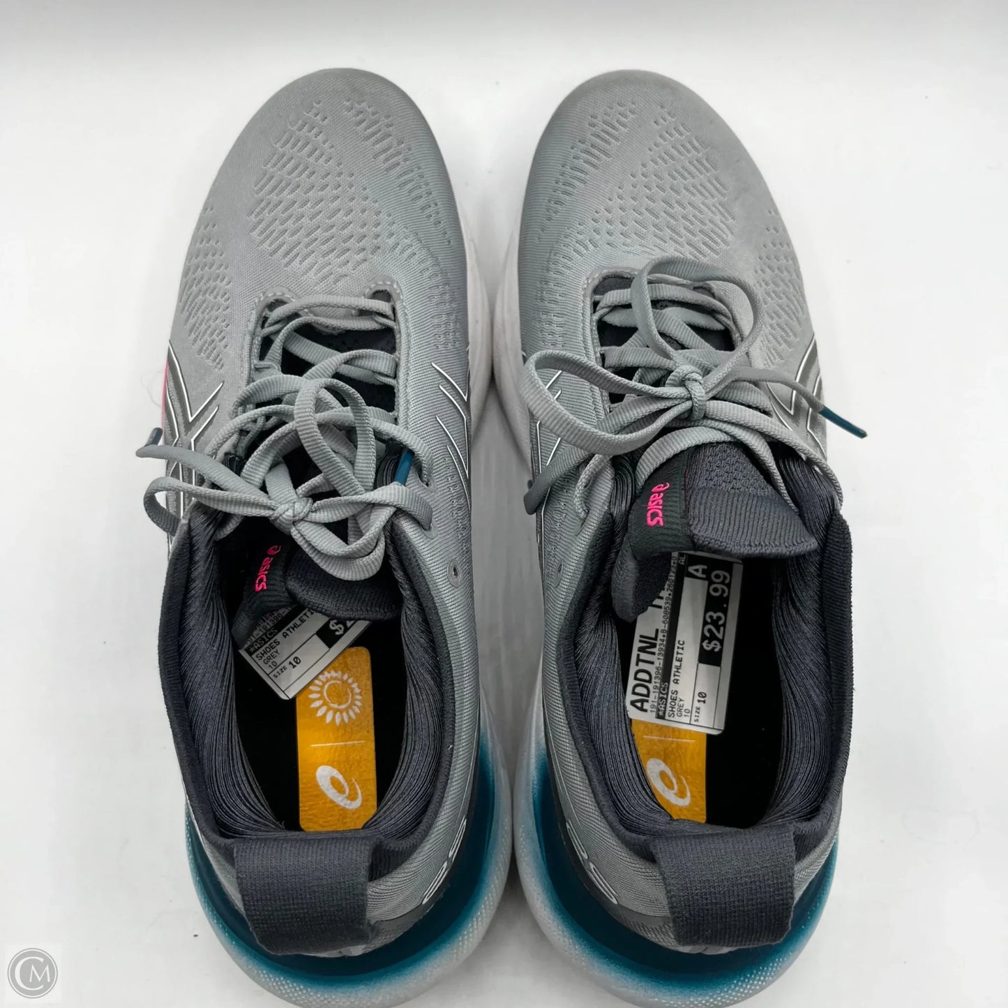 Shoes Athletic By Asics In Grey, Size: 10