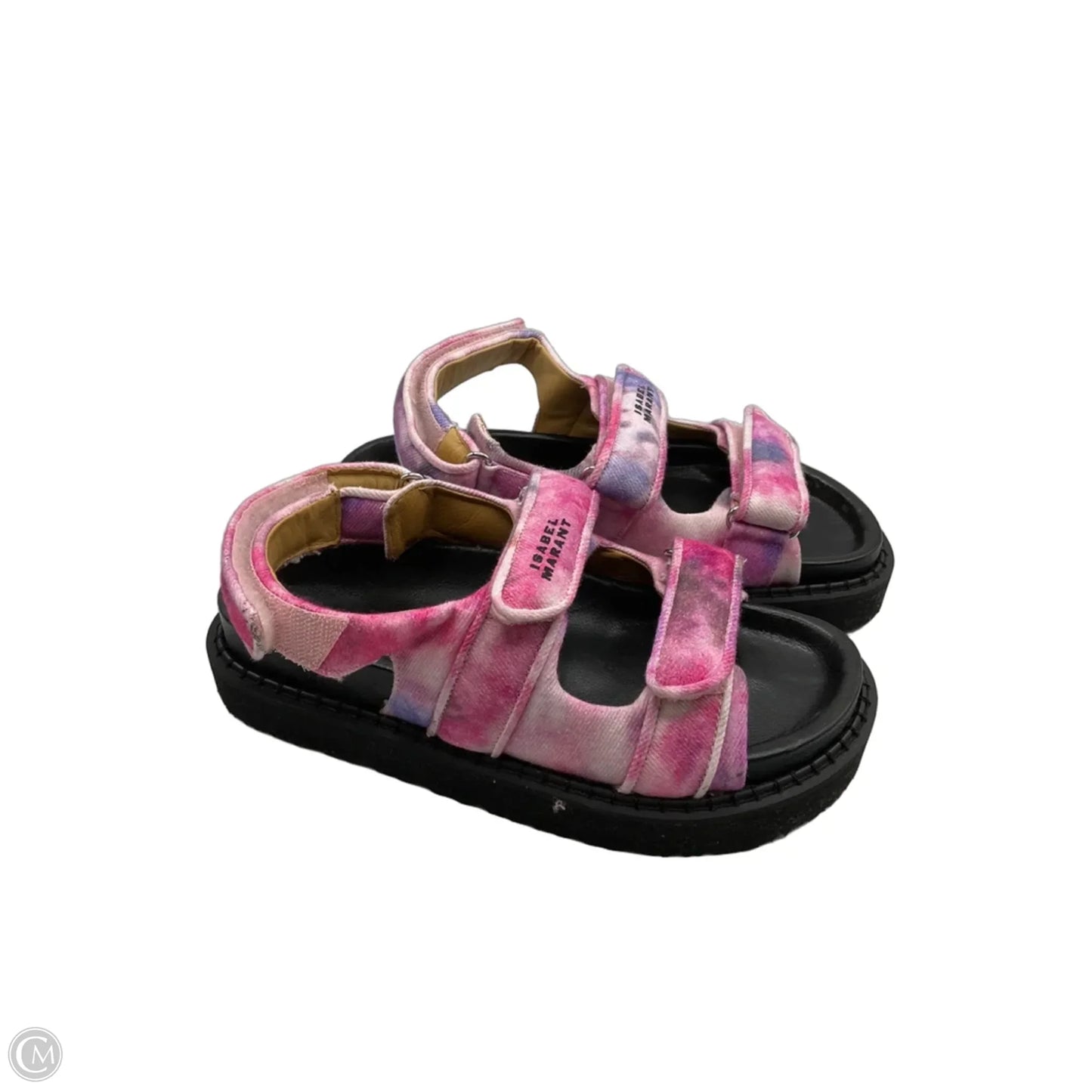 Sandals Designer By Isabel Marant In Tie Dye Print, Size: 5.5