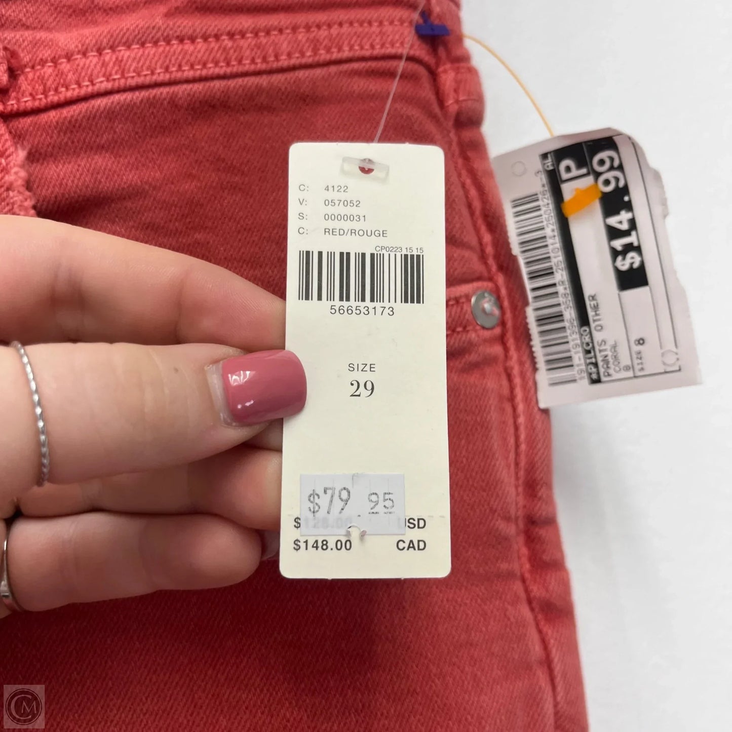 Pants Other By Pilcro In Coral, Size: 8