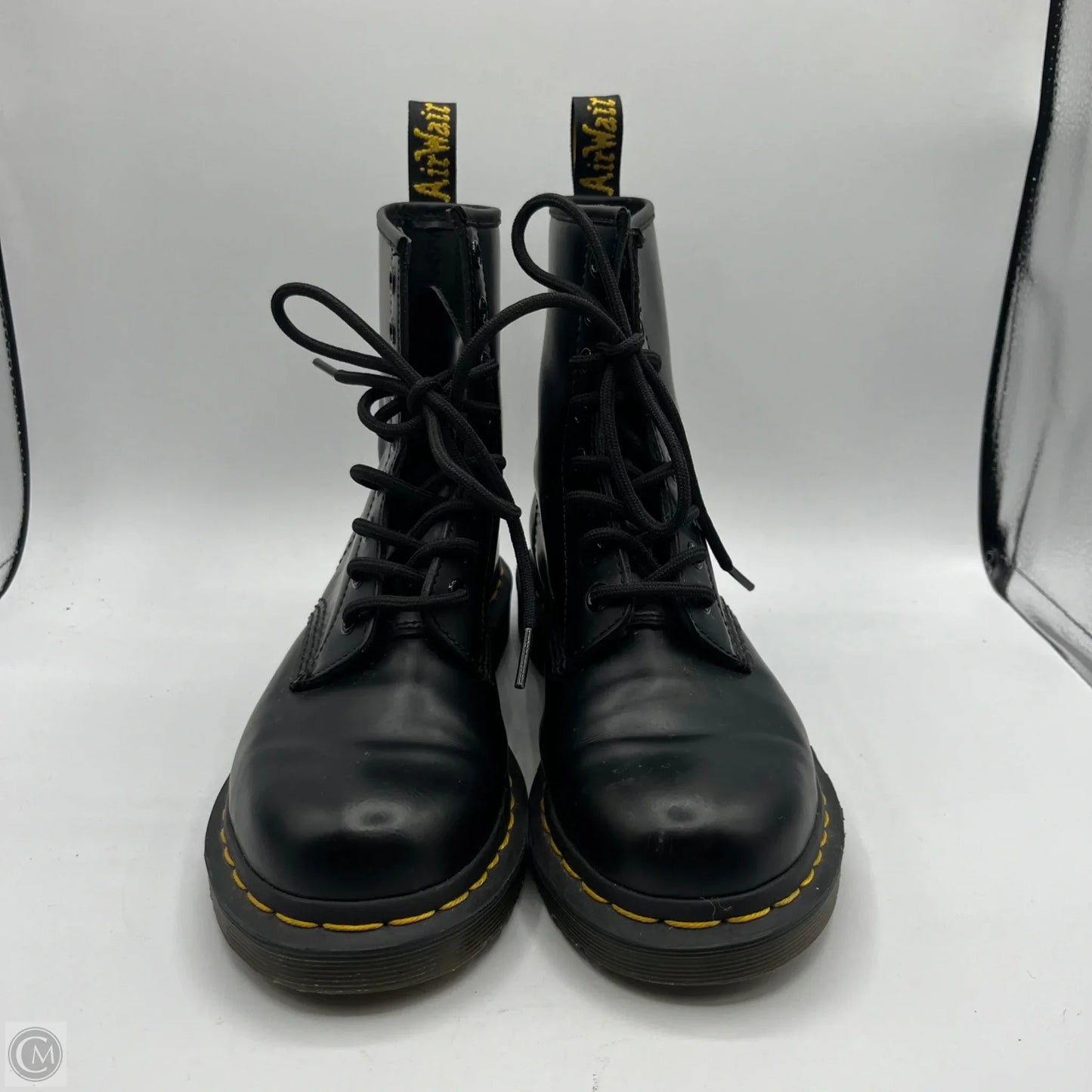 Boots Ankle Flats By Dr Martens In Black, Size: 6