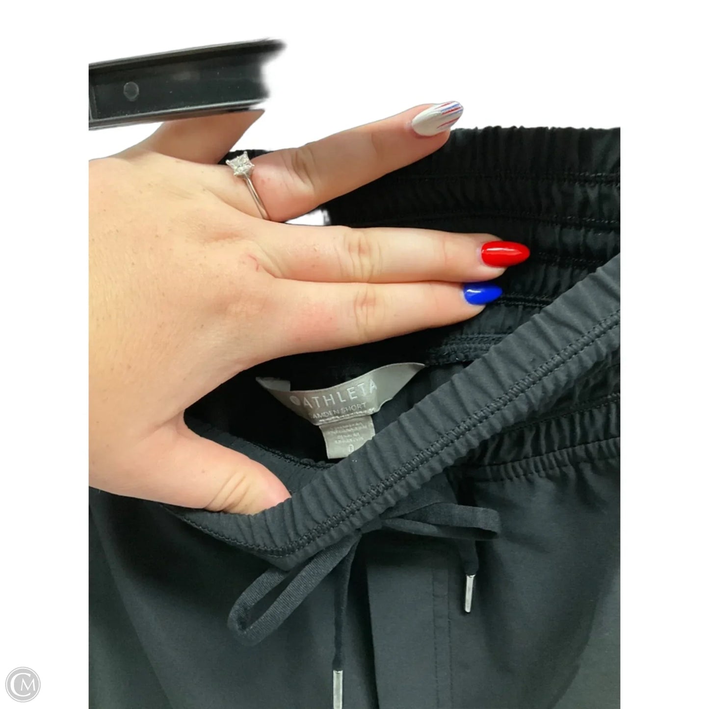 Athletic Shorts By Athleta In Black, Size: 0