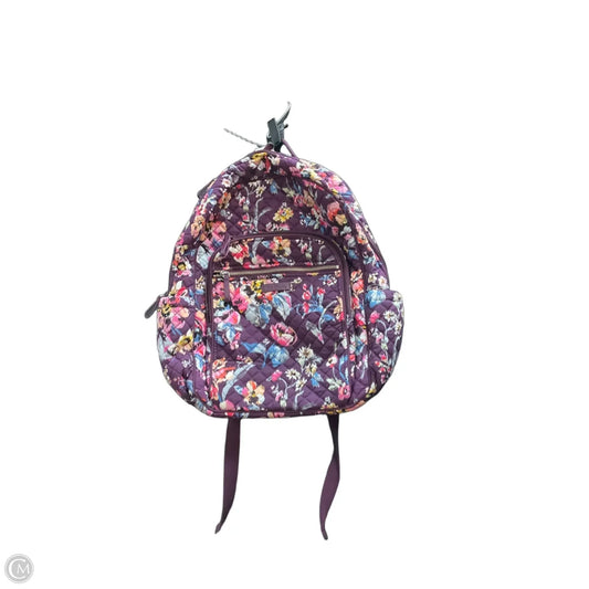 Backpack By Vera Bradley, Size: Large