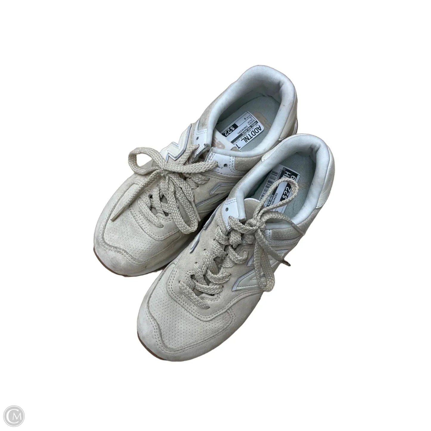Shoes Sneakers By New Balance In Cream, Size: 9
