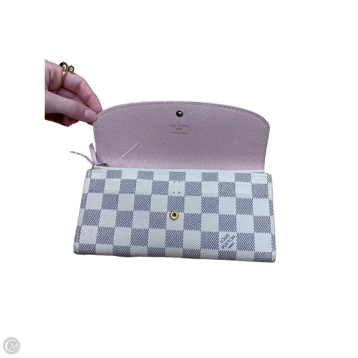 Wallet Luxury Designer By Louis Vuitton, Size: Large