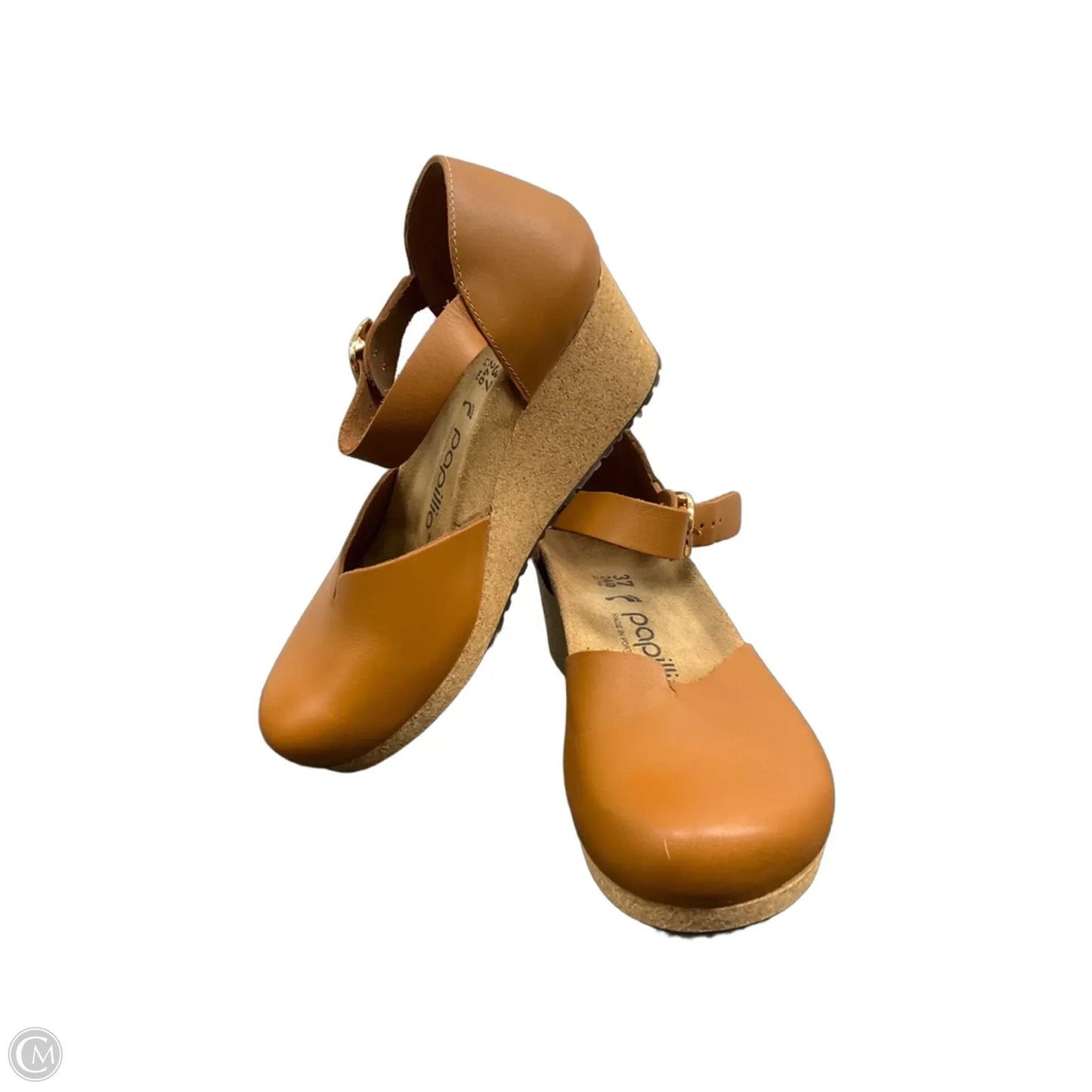 Shoes Heels Wedge By Clothes Mentor In Brown, Size: 6.5
