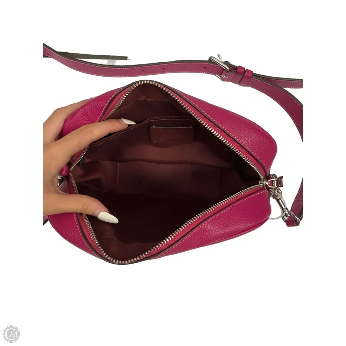 Crossbody Designer By Coach, Size: Small