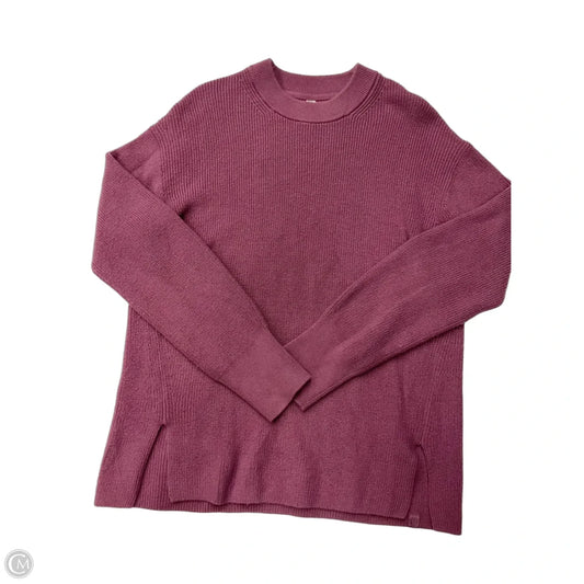 Sweater By Lululemon In Purple, Size: 6
