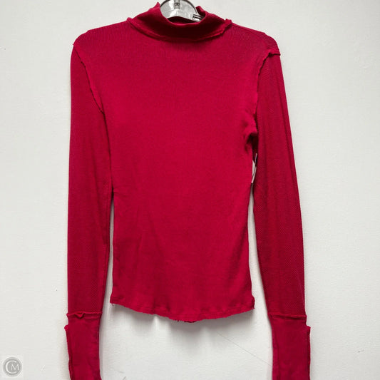 Top Long Sleeve By We The Free In Pink, Size: S