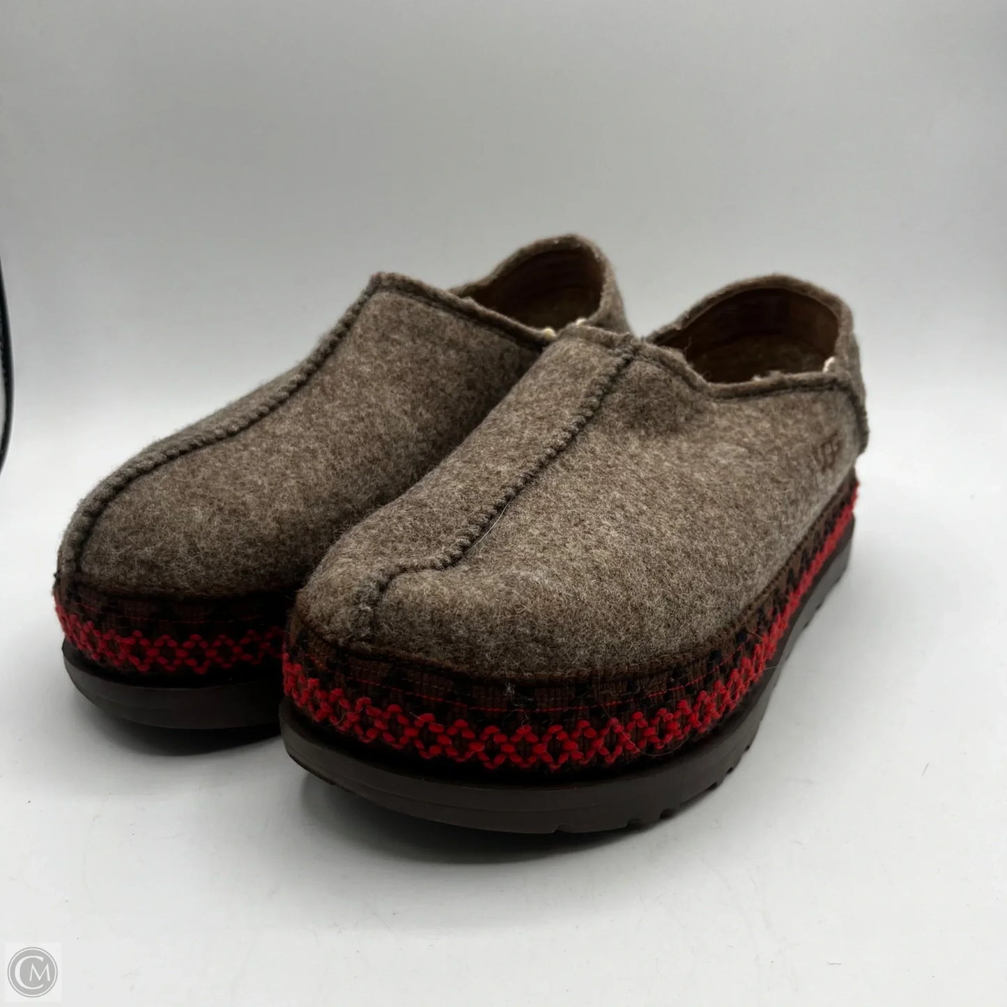 Slippers Designer By Ugg In White, Size: 5