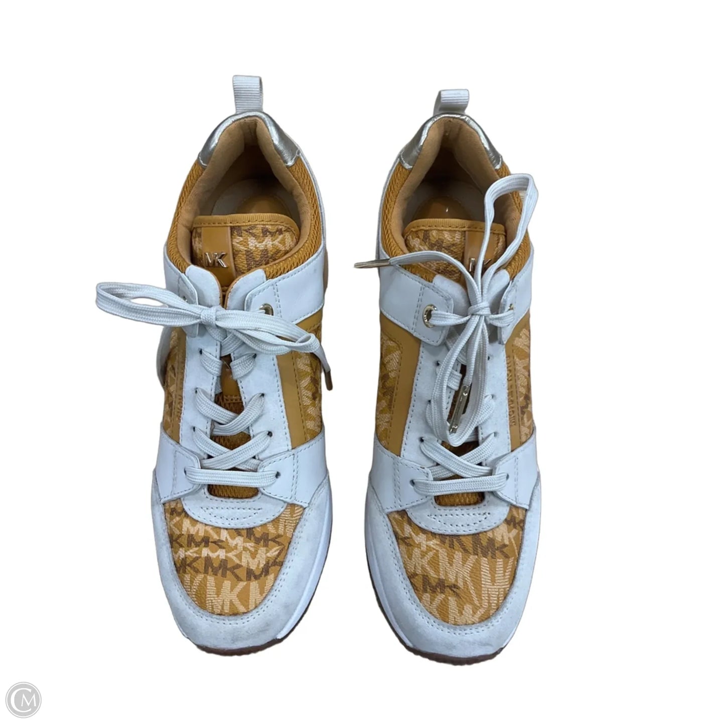 Shoes Designer By Michael Kors In Yellow, Size: 8