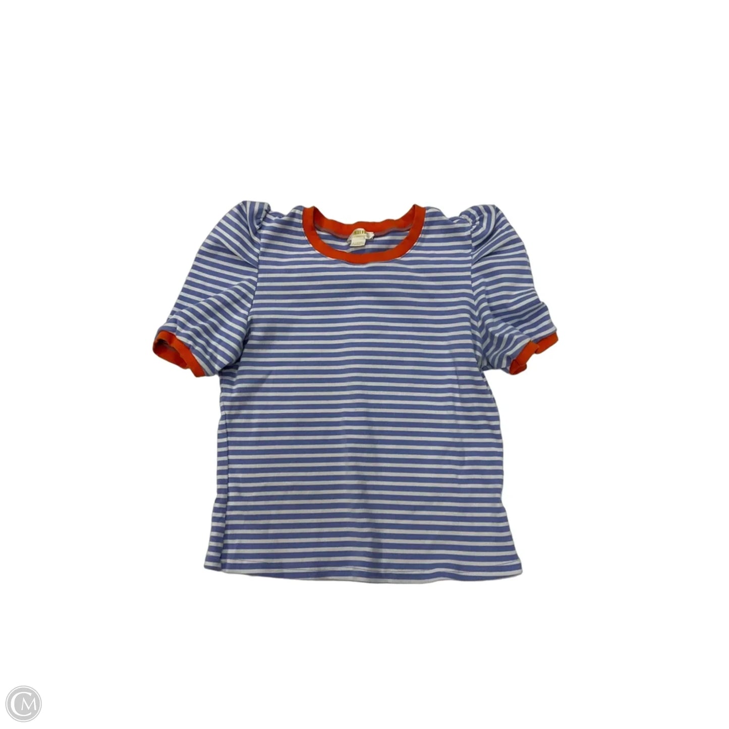 Top Short Sleeve Basic By Maeve In Striped Pattern, Size: Xl