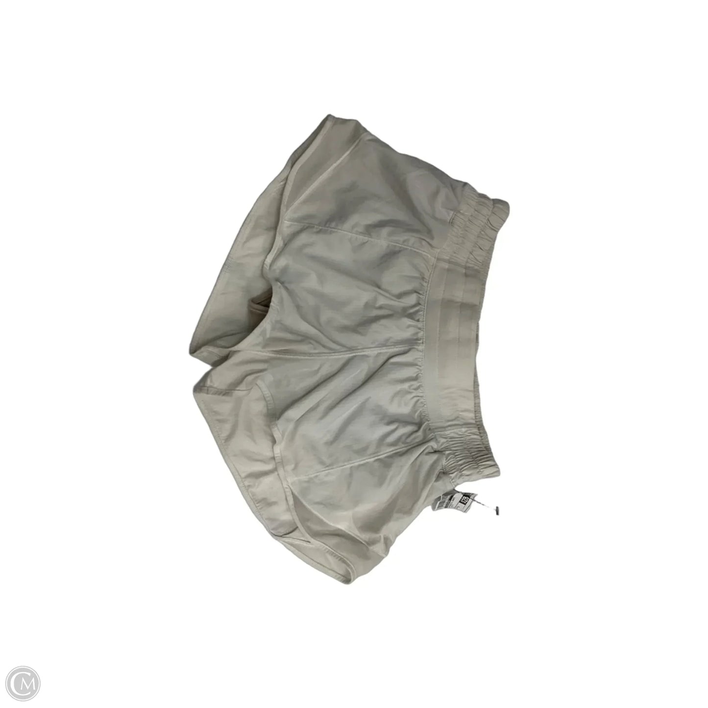 Athletic Shorts By Lululemon In White, Size: 6
