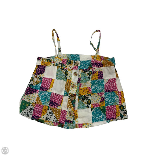 Top Sleeveless By Pilcro In Multi-colored, Size: Xxs