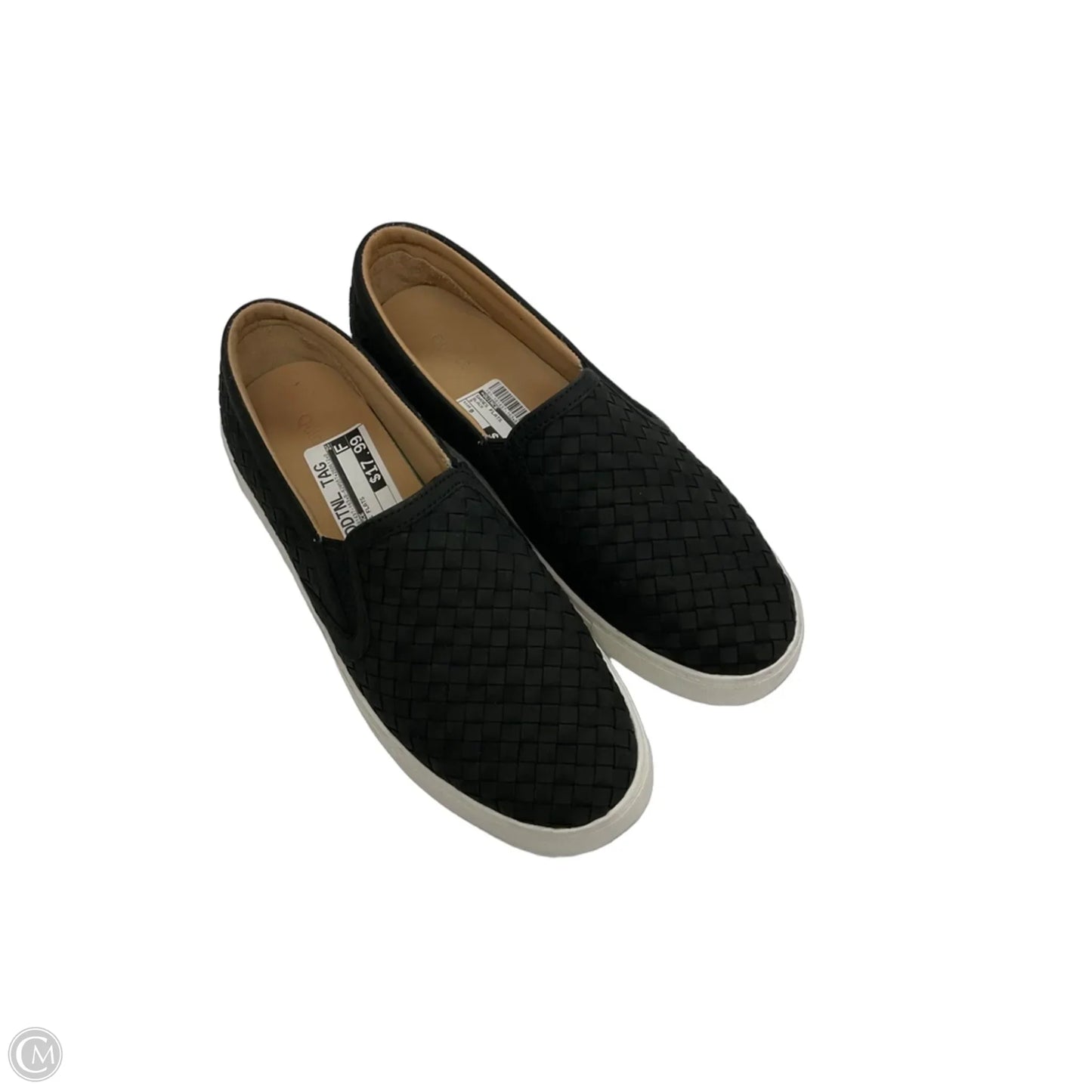 Shoes Flats By Quince In Black, Size: 9