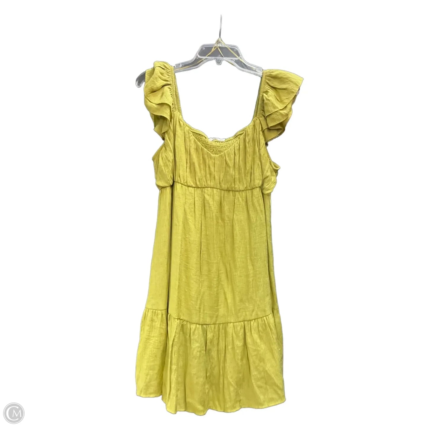 Dress Casual Short By Blu Pepper In Green, Size: L