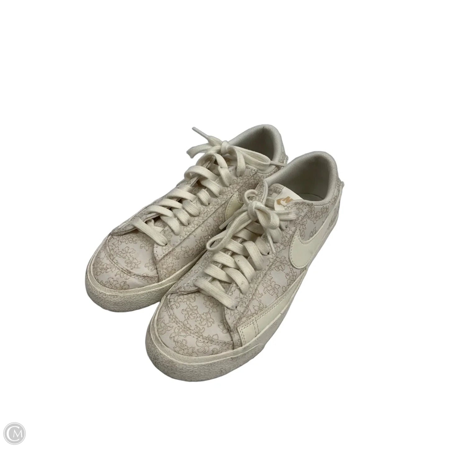 Shoes Athletic By Nike In White, Size: 7