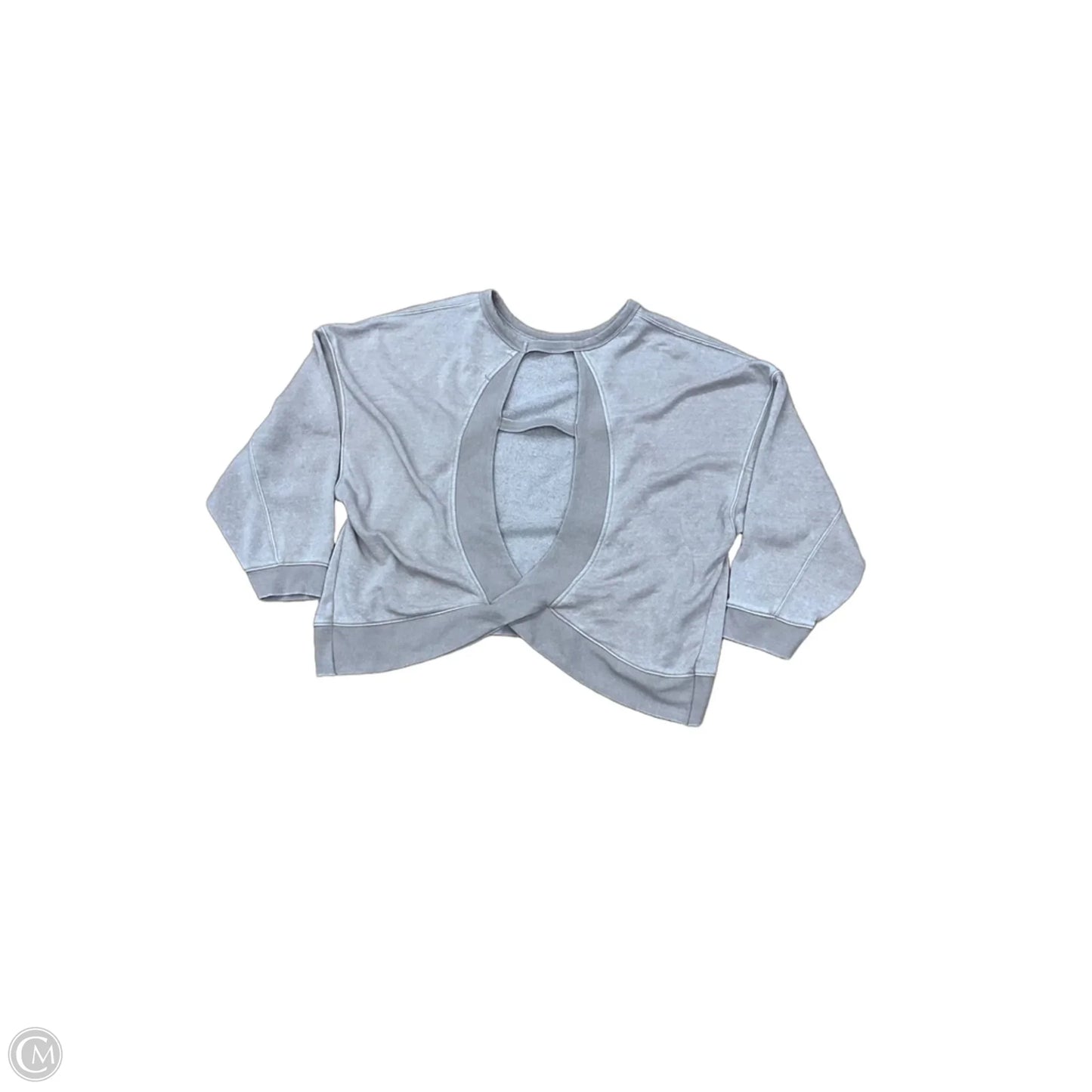 Sweatshirt Crewneck By Ocean Drive In Tan, Size: L