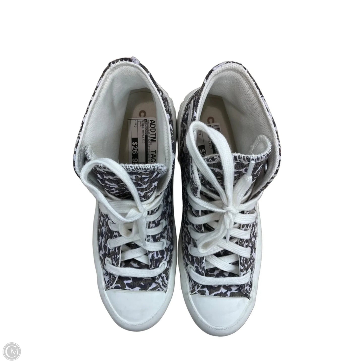 Shoes Athletic By Converse In Aqua, Size: 7