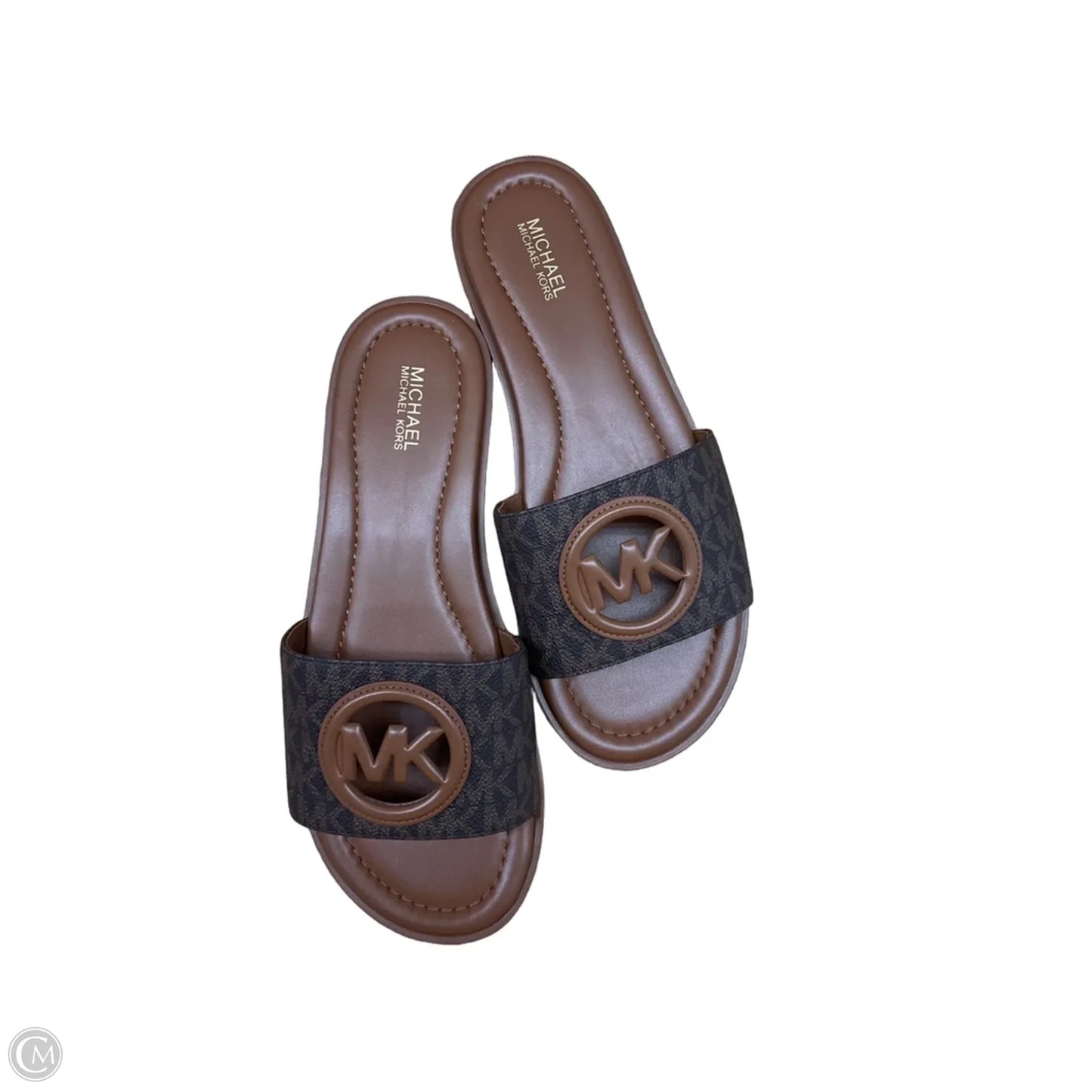 Shoes Designer By Michael Kors In Brown, Size: 7