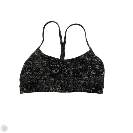 Athletic Bra By Lululemon In Grey, Size: 8