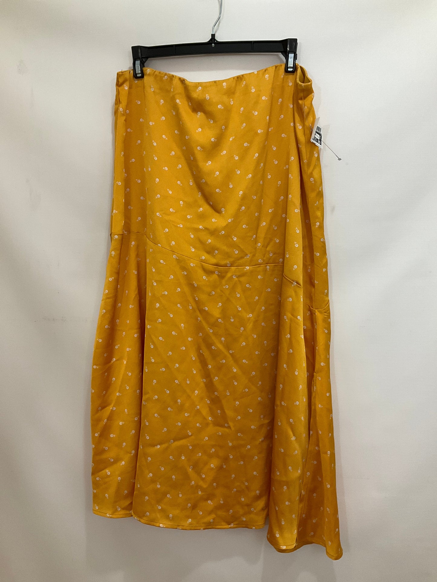 Yellow Skirt Midi Matilda Jane, Size L